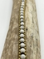 Preview: Hübsche Fuss-Kette mit Perlen in zwei Farben weiss gold