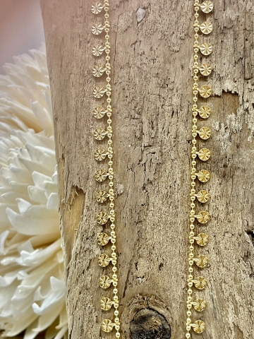 Zierliche Halskette aus Gold für Frauen - Milly